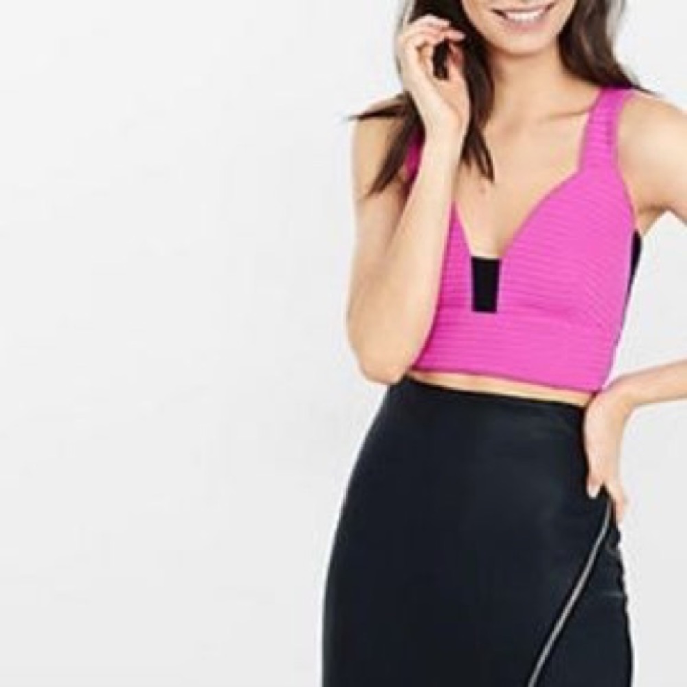 Express crop top. NWOT